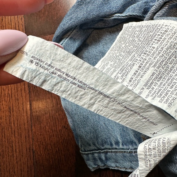 Zara Denim Dress 2-3T - Picture 6 of 6